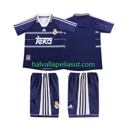 Jalkapallo Pelipaidat/Peliasut Real Madrid 1999 Retro Lasten Vieraspaita 1998 Lyhythihainen